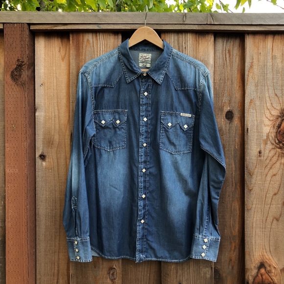 lucky brand denim shirts